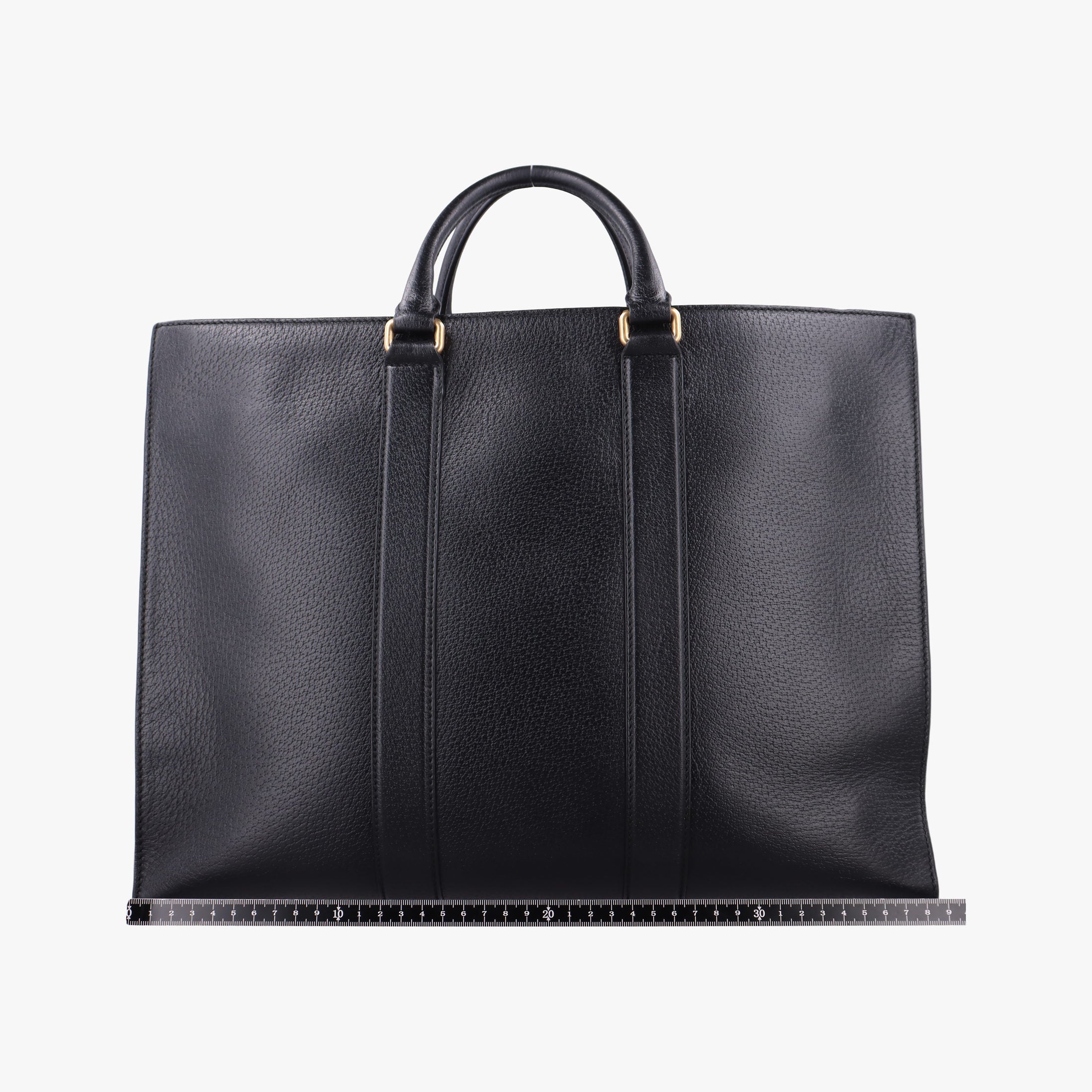 Pre-owned Gucci Sherry (Web) Black Leather 429036 shoulderbag | stylenewstar