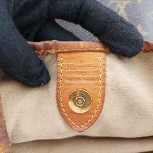 Pre-owned Louis Vuitton GALLIERA PM Brown Monogram Canvas M56382 shoulderbag | stylenewstar