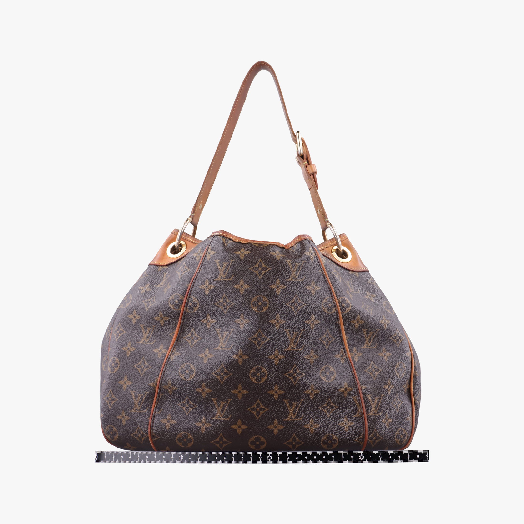 Pre-owned Louis Vuitton GALLIERA PM Brown Monogram Canvas M56382 shoulderbag | stylenewstar