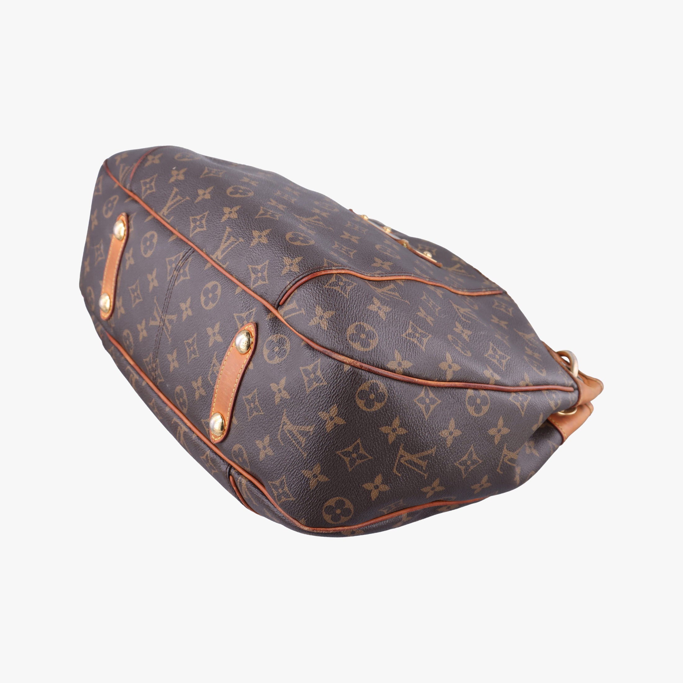 Pre-owned Louis Vuitton GALLIERA PM Brown Monogram Canvas M56382 shoulderbag | stylenewstar