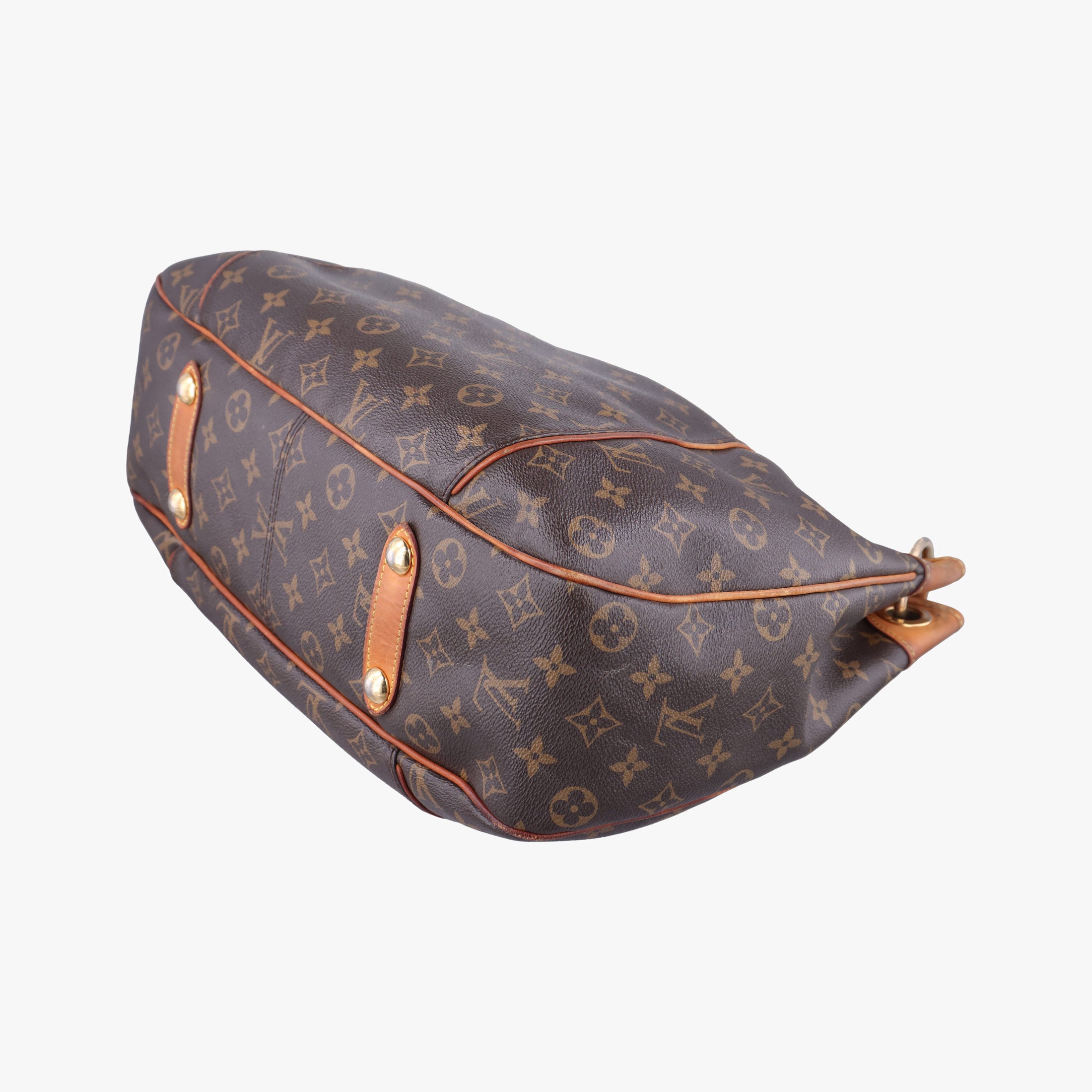 Pre-owned Louis Vuitton GALLIERA PM Brown Monogram Canvas M56382 shoulderbag | stylenewstar