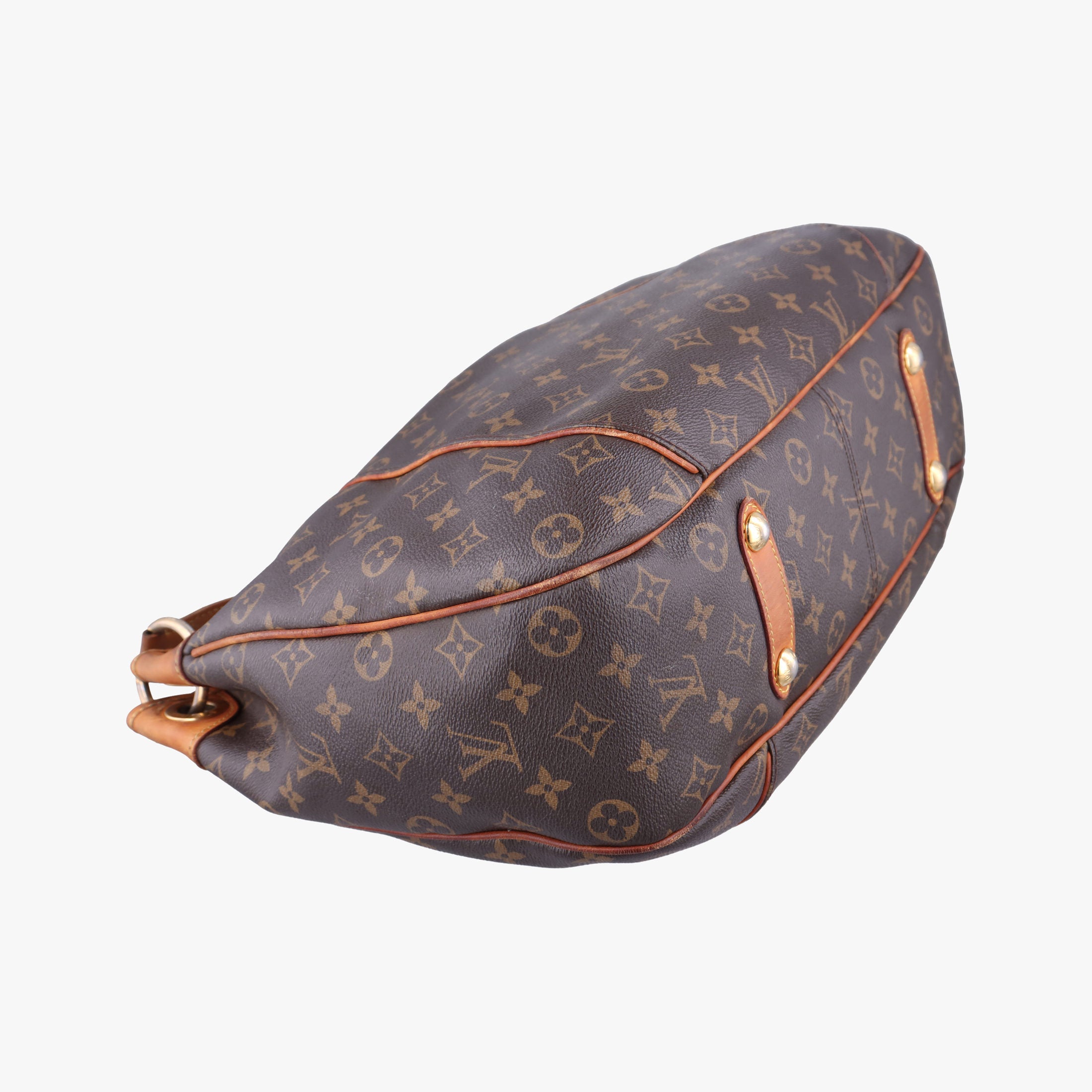 Pre-owned Louis Vuitton GALLIERA PM Brown Monogram Canvas M56382 shoulderbag | stylenewstar