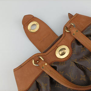 Pre-owned Louis Vuitton Monogram Boesy PM Brown Monogram Canvas M45715 handbag | stylenewstar