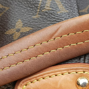 Pre-owned Louis Vuitton Monogram Boesy PM Brown Monogram Canvas M45715 handbag | stylenewstar