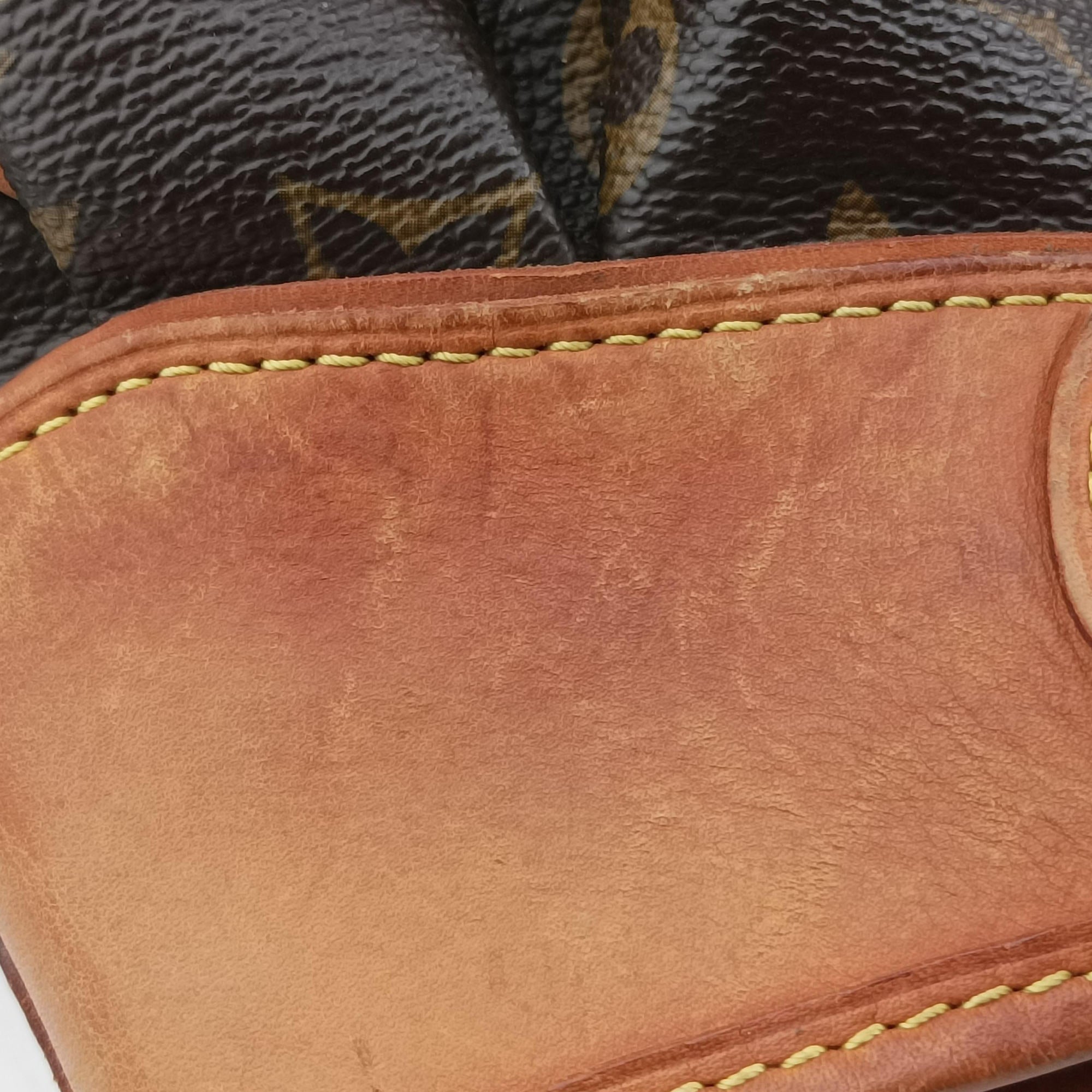 Pre-owned Louis Vuitton Monogram Boesy PM Brown Monogram Canvas M45715 handbag | stylenewstar