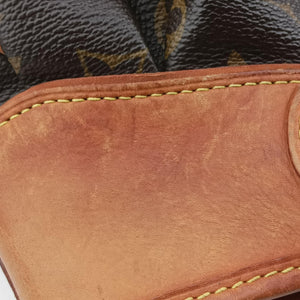 Pre-owned Louis Vuitton Monogram Boesy PM Brown Monogram Canvas M45715 handbag | stylenewstar