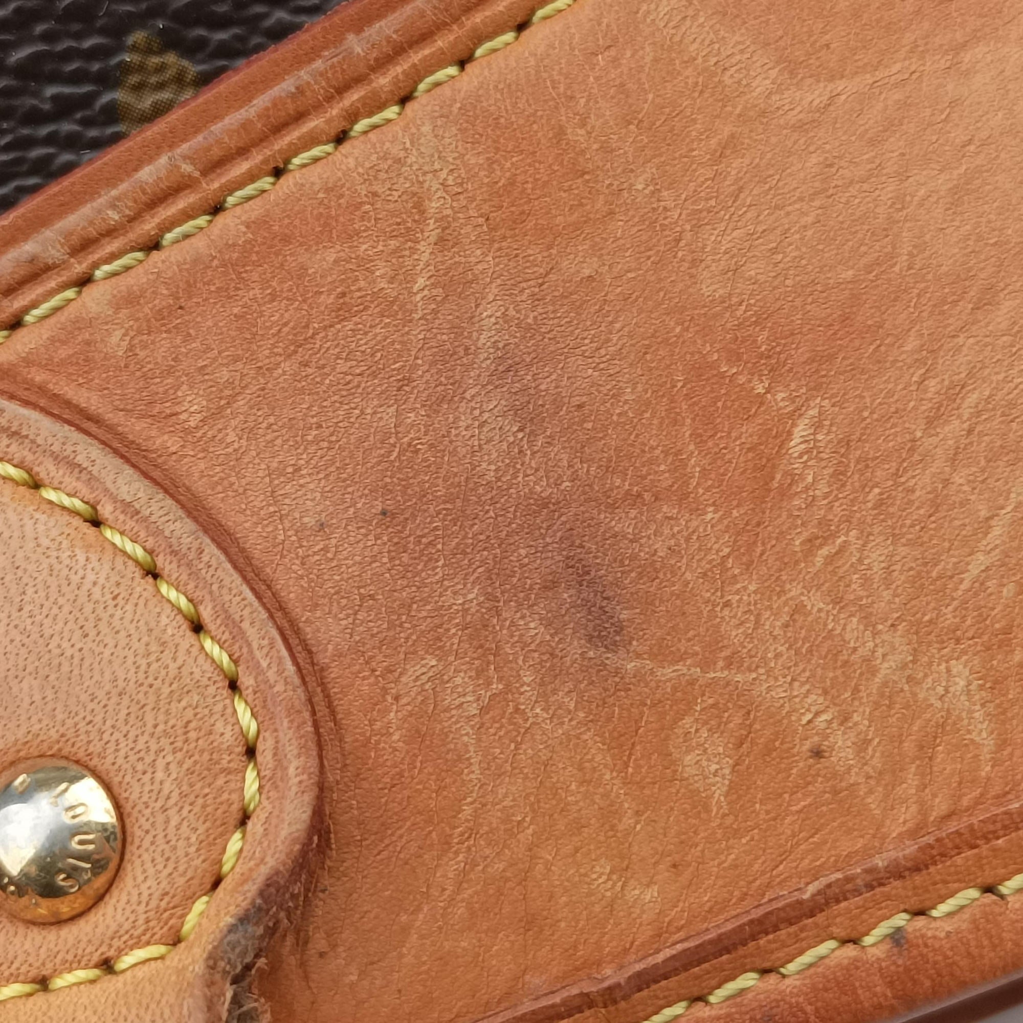 Pre-owned Louis Vuitton Monogram Boesy PM Brown Monogram Canvas M45715 handbag | stylenewstar