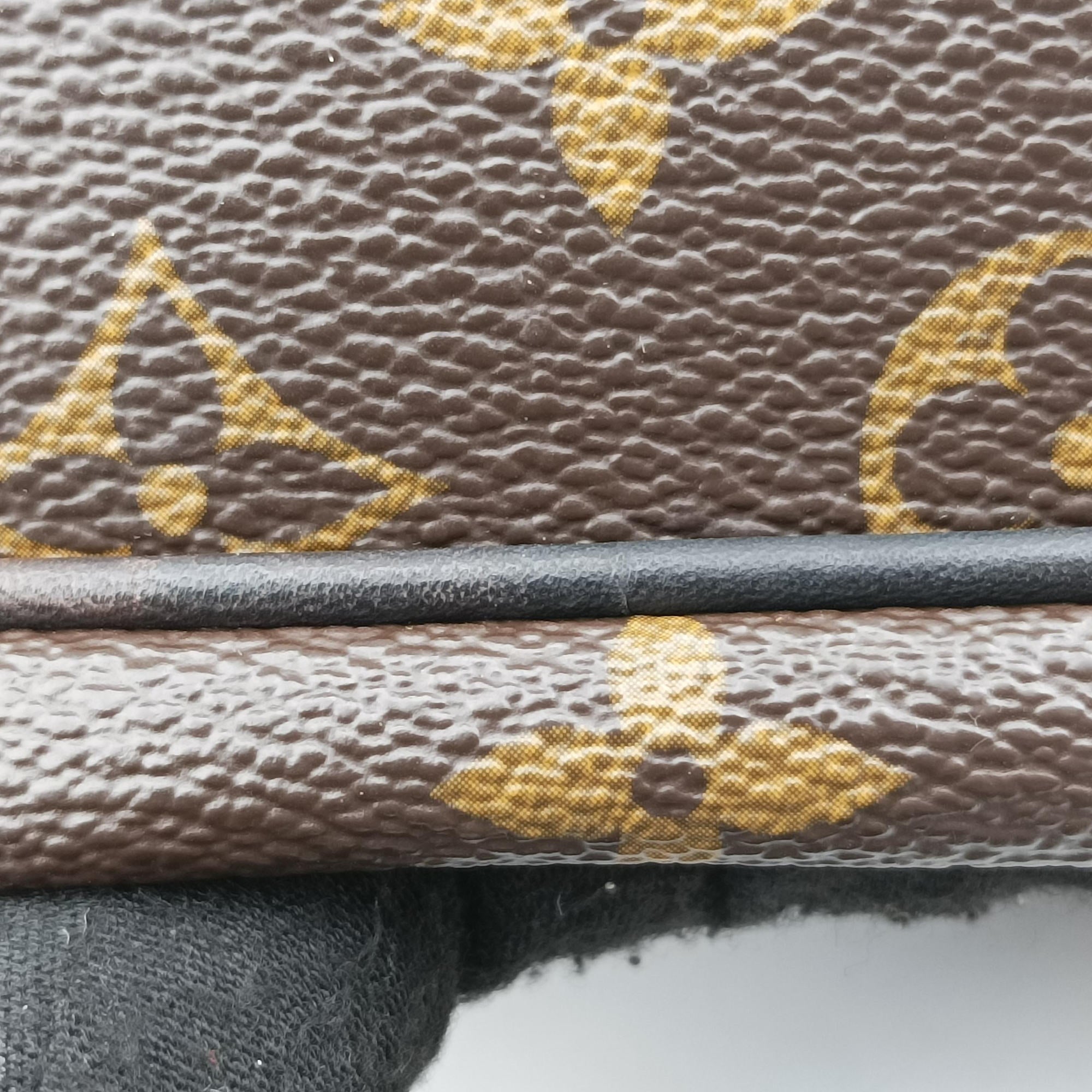 Pre-owned Louis Vuitton Monogram Boesy PM Brown Monogram Canvas M45715 handbag | stylenewstar