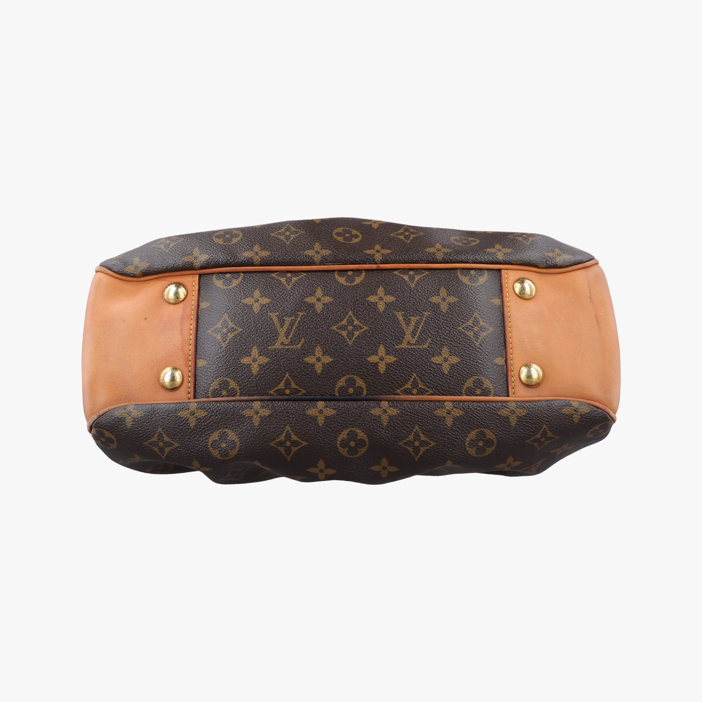 Pre-owned Louis Vuitton Monogram Boesy PM Brown Monogram Canvas M45715 handbag | stylenewstar