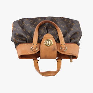 Pre-owned Louis Vuitton Monogram Boesy PM Brown Monogram Canvas M45715 handbag | stylenewstar