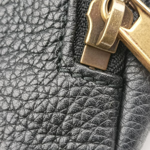 Pre-owned Gucci Print Black Leather 527792 bum bag/waist bag | stylenewstar