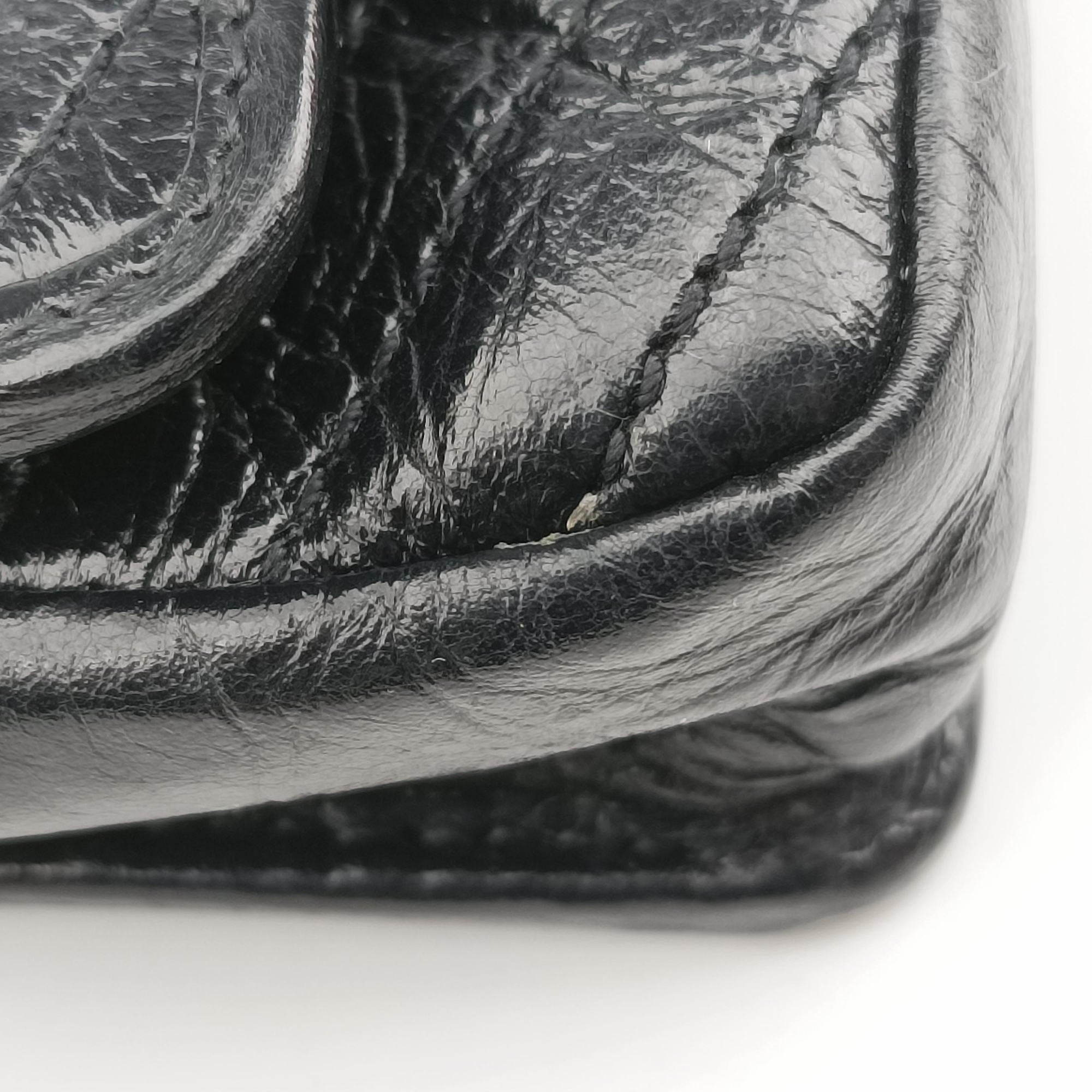 Vintage Yves Saint Laurent Niki Black lambskin 710844 shoulderbag | stylenewstar