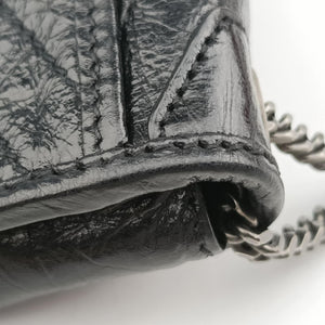 Vintage Yves Saint Laurent Niki Black lambskin 710844 shoulderbag | stylenewstar