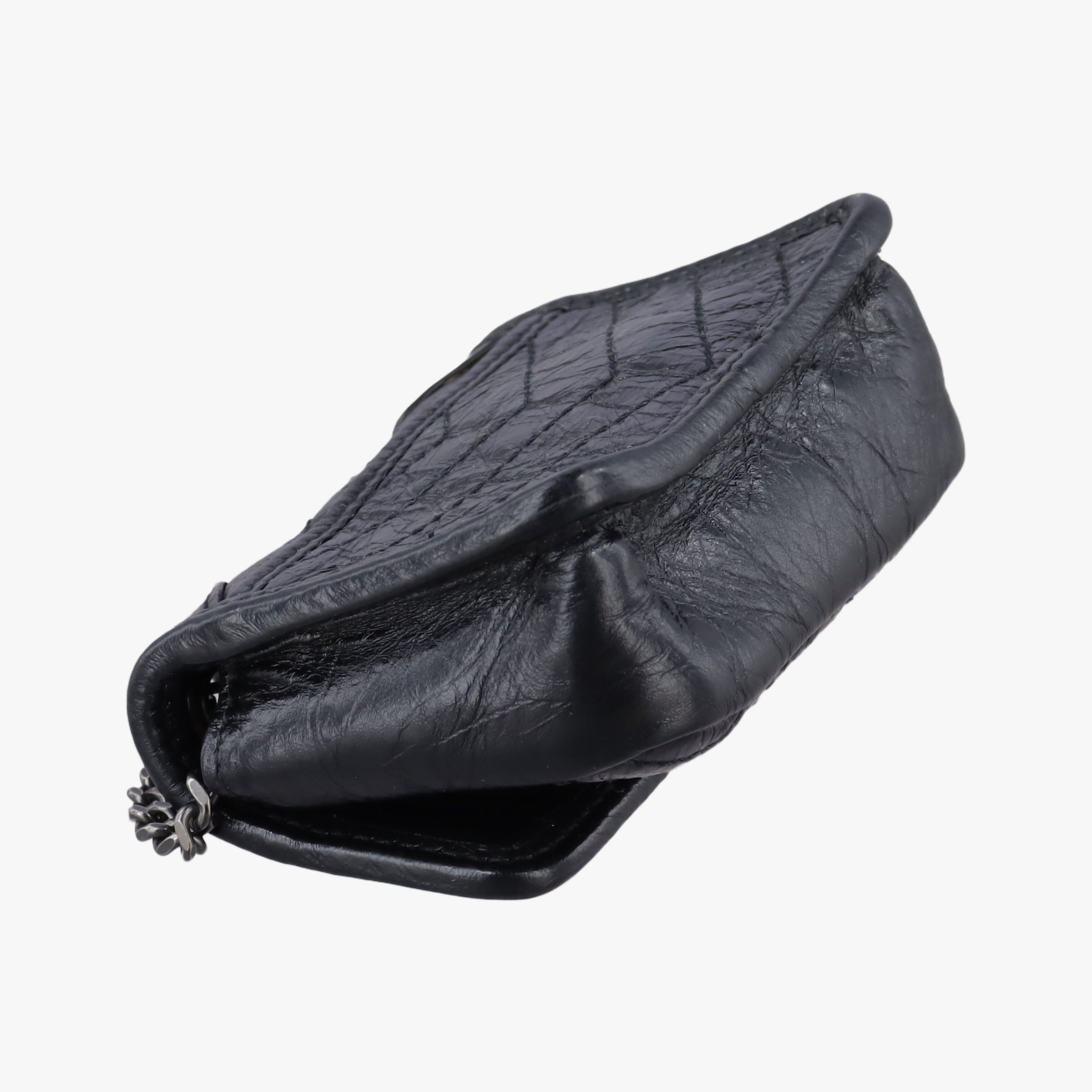 Vintage Yves Saint Laurent Niki Black lambskin 710844 shoulderbag | stylenewstar