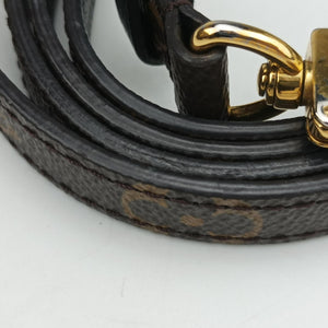 Pre-owned Louis Vuitton MARIGNAN brown×black Monogram Canvas×calf leather M44259 shoulderbag | stylenewstar