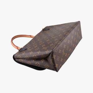 Pre-owned Louis Vuitton MARIGNAN brown×black Monogram Canvas×calf leather M44259 shoulderbag | stylenewstar