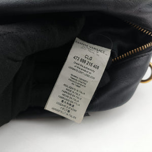 Secondhand VERSACE Devotion Black Leather  handbag | stylenewstar