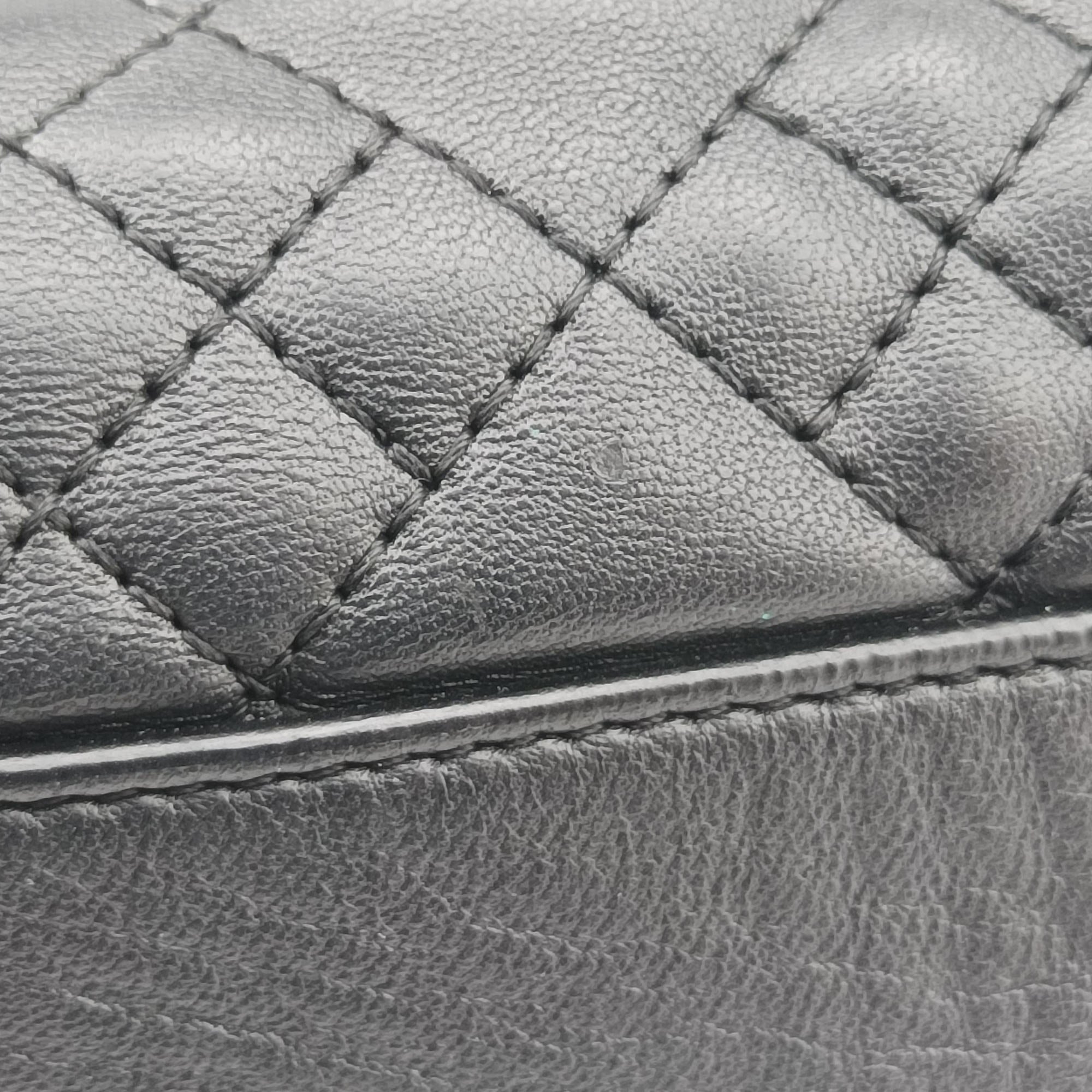 Secondhand VERSACE Devotion Black Leather  handbag | stylenewstar