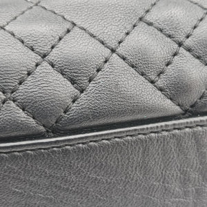 Secondhand VERSACE Devotion Black Leather  handbag | stylenewstar