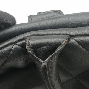 Secondhand VERSACE Devotion Black Leather  handbag | stylenewstar