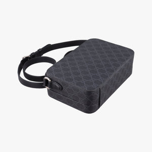 Pre-owned Gucci Interlocking G Grey PVC coated canvas 724717 shoulderbag | stylenewstar