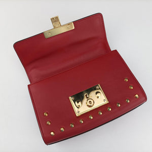 Vintage Gucci Padlock Red Leather 432182 shoulderbag | stylenewstar