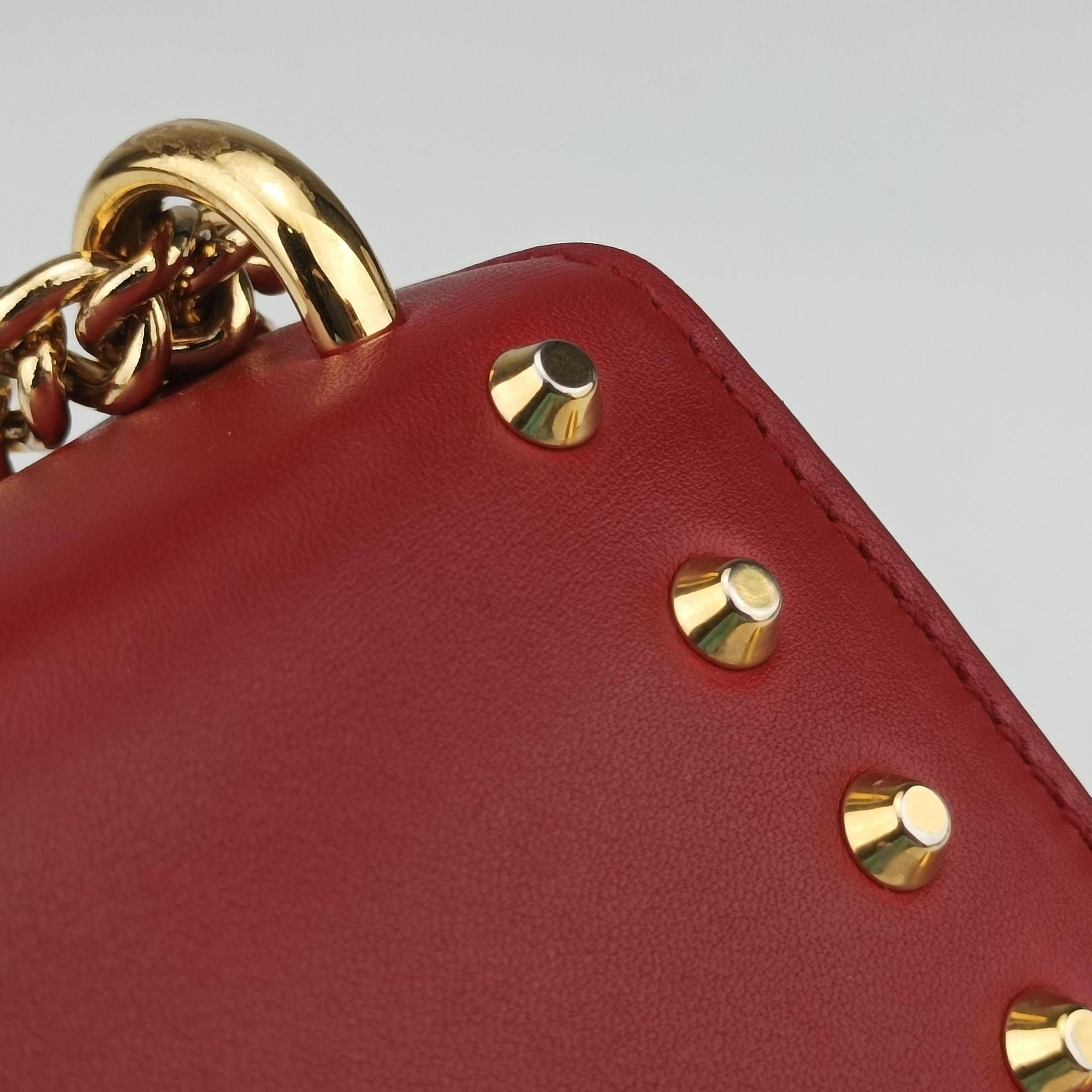 Vintage Gucci Padlock Red Leather 432182 shoulderbag | stylenewstar