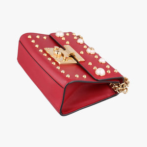 Vintage Gucci Padlock Red Leather 432182 shoulderbag | stylenewstar