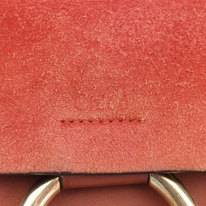 Pre-owned Chloe FAYE Brown Suede × leather  shoulderbag | stylenewstar