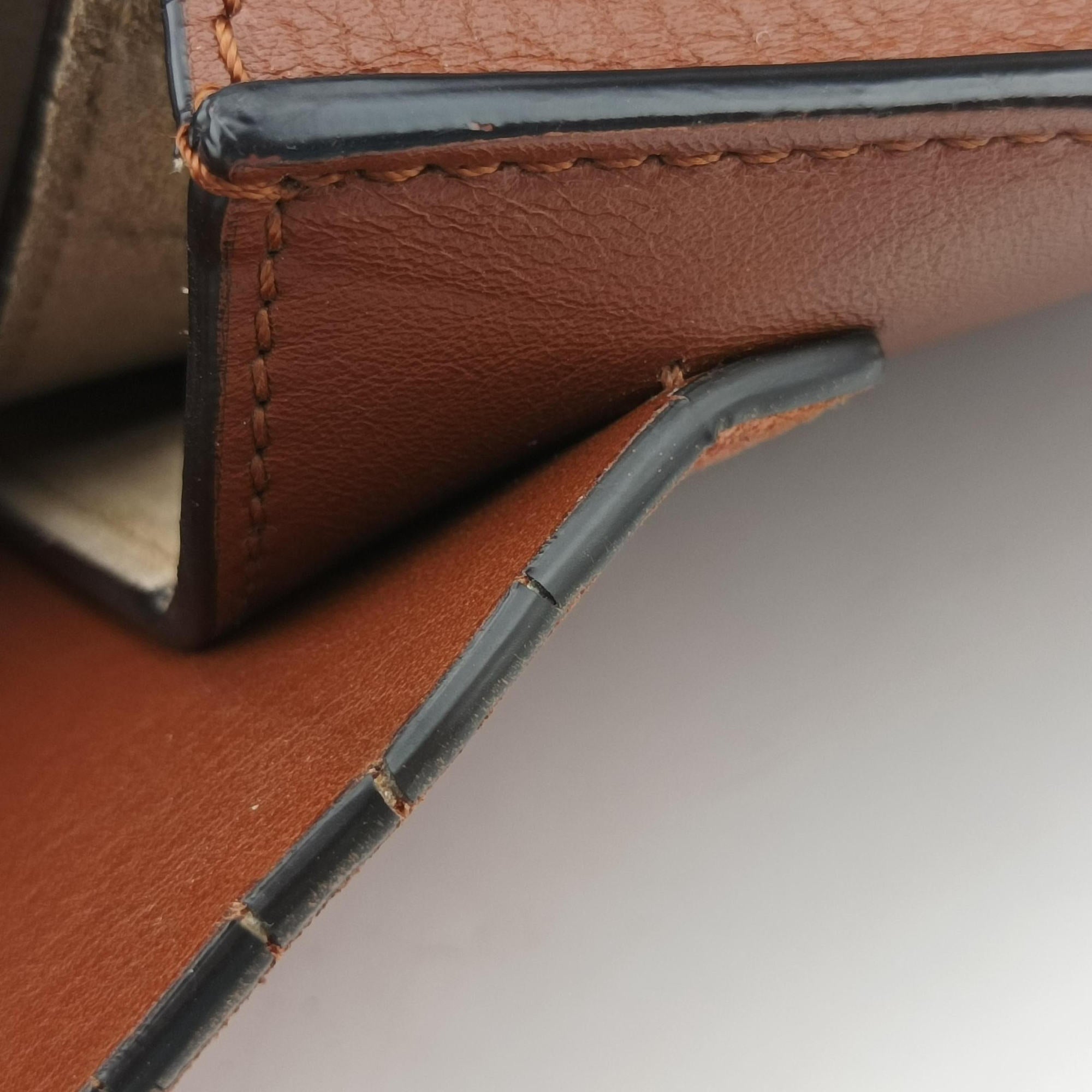 Pre-owned Chloe FAYE Brown Suede × leather  shoulderbag | stylenewstar
