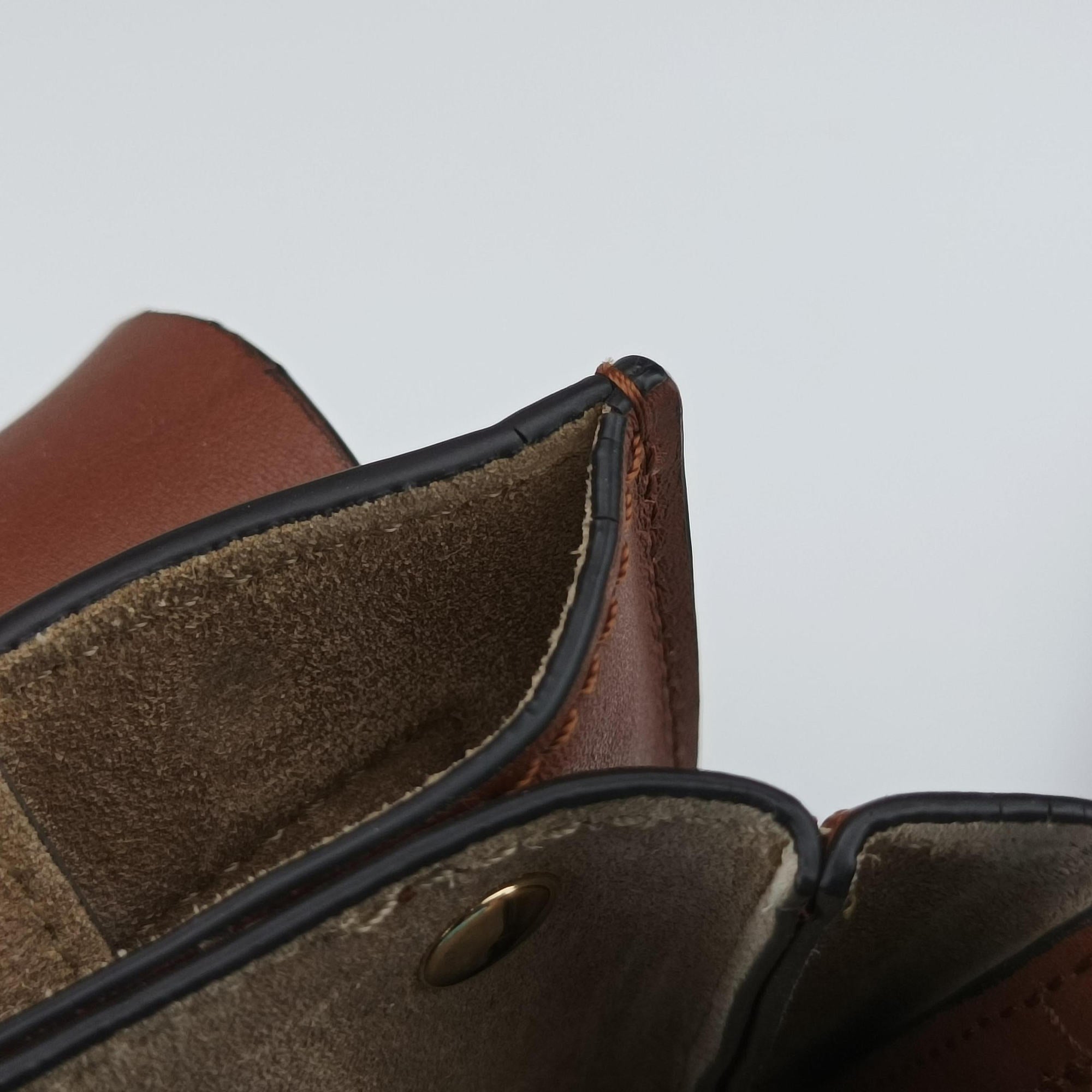 Pre-owned Chloe FAYE Brown Suede × leather  shoulderbag | stylenewstar
