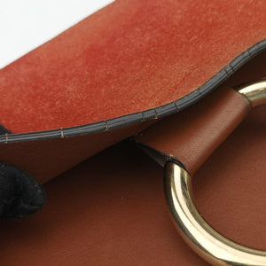 Pre-owned Chloe FAYE Brown Suede × leather  shoulderbag | stylenewstar