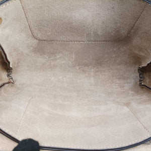 Pre-owned Chloe FAYE Brown Suede × leather  shoulderbag | stylenewstar