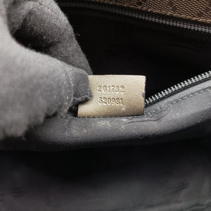 Vintage Gucci GG Plus Messenger Golden PVC coated canvas×leather 201732 shoulderbag | stylenewstar