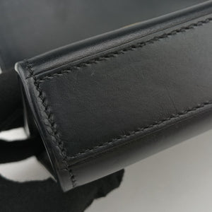 Pre-owned Yves Saint Laurent KATE Black Leather 474366 shoulderbag | stylenewstar