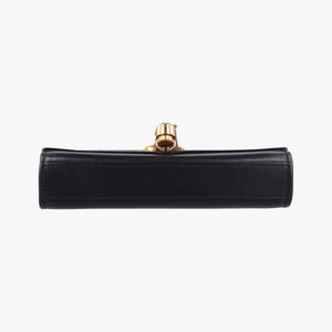 Pre-owned Yves Saint Laurent KATE Black Leather 474366 shoulderbag | stylenewstar