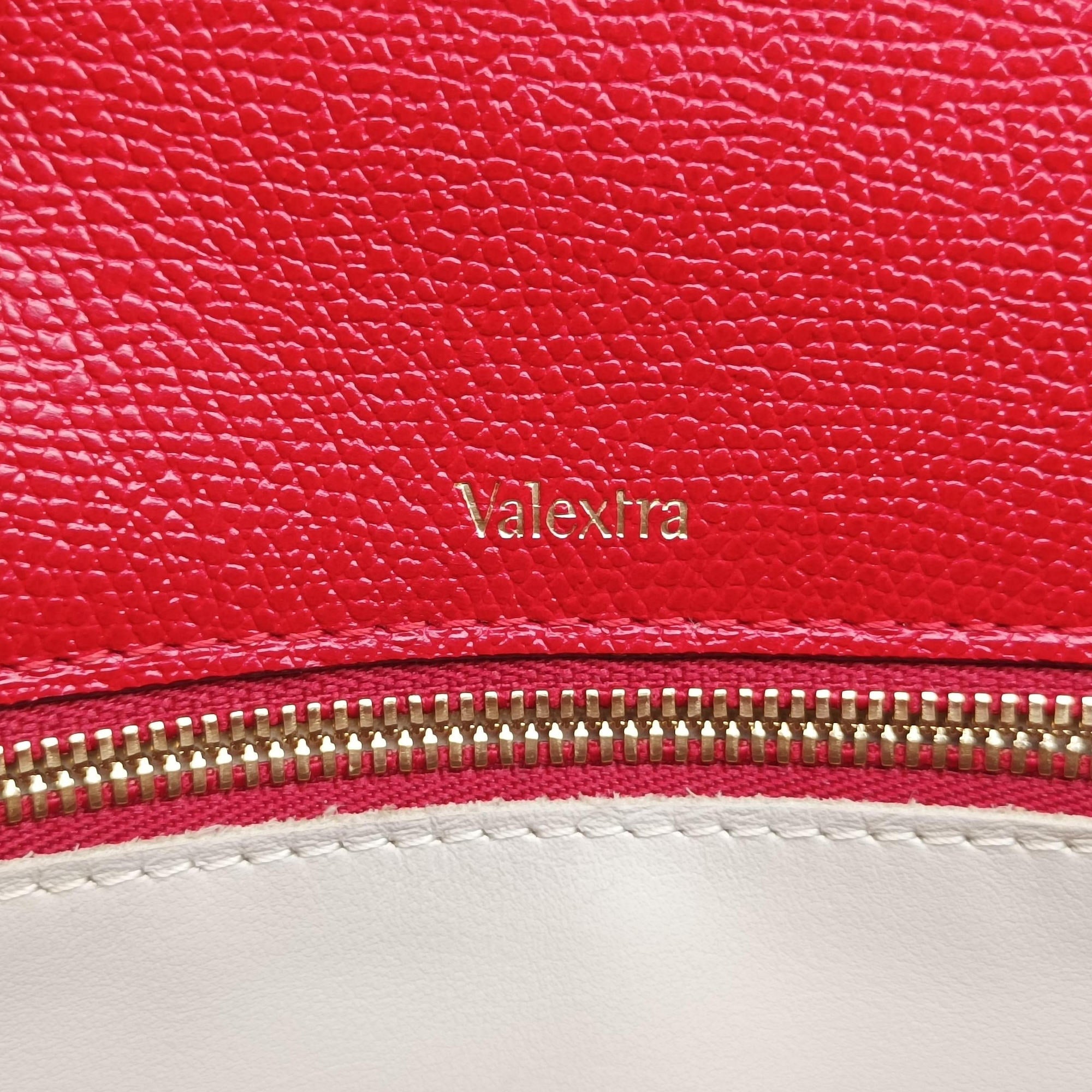 Vintage Valextra Iside Red Calfskin  shoulderbag | stylenewstar