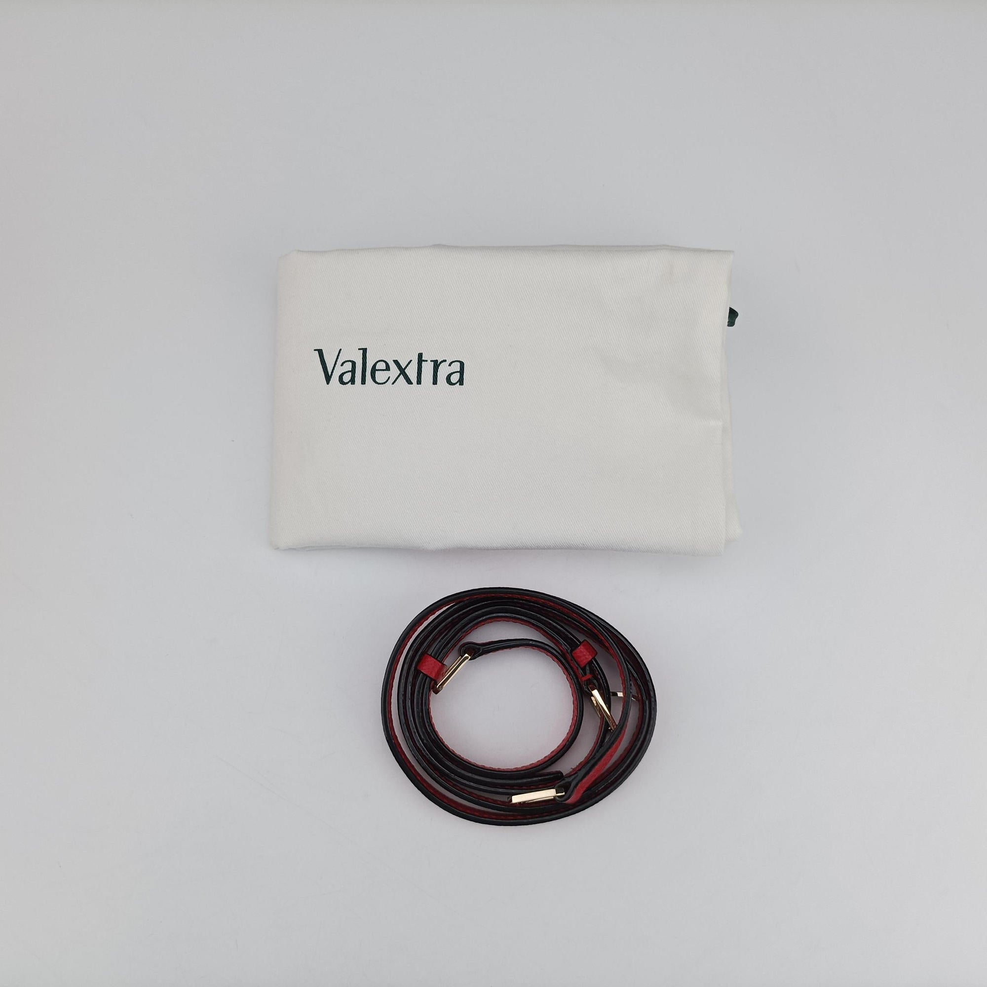 Vintage Valextra Iside Red Calfskin  shoulderbag | stylenewstar