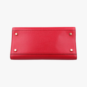 Vintage Valextra Iside Red Calfskin  shoulderbag | stylenewstar