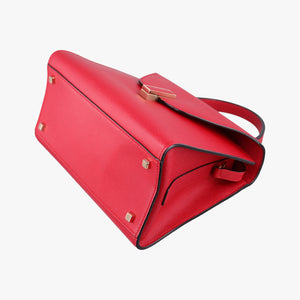 Vintage Valextra Iside Red Calfskin  shoulderbag | stylenewstar