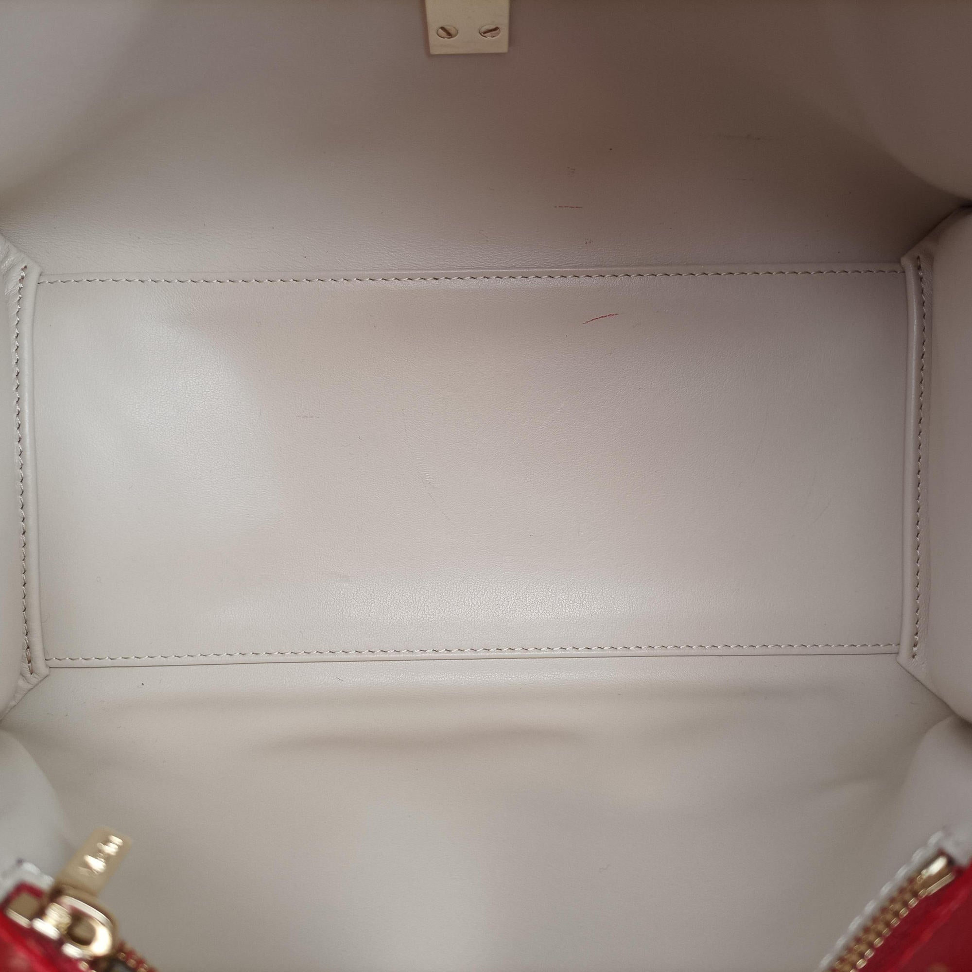 Vintage Valextra Iside Red Calfskin  shoulderbag | stylenewstar