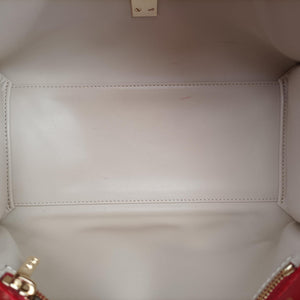 Vintage Valextra Iside Red Calfskin  shoulderbag | stylenewstar