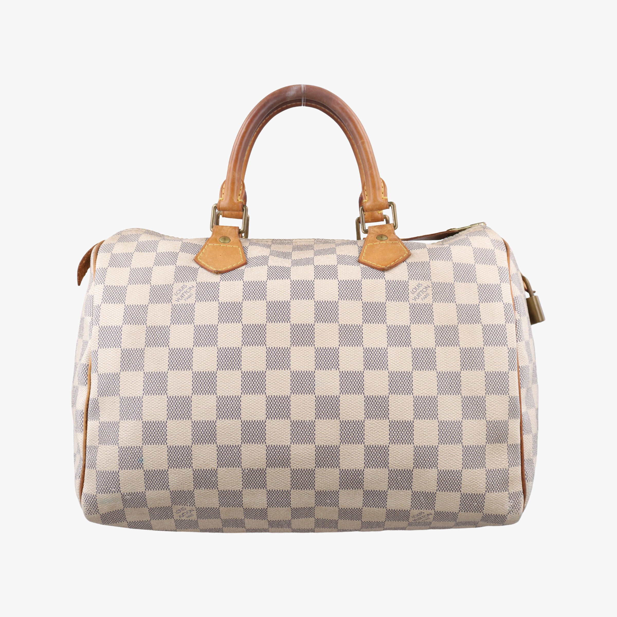 Pre-owned Louis Vuitton Speedy 30 AZUR Damier Canvas N41533 handbag | stylenewstar