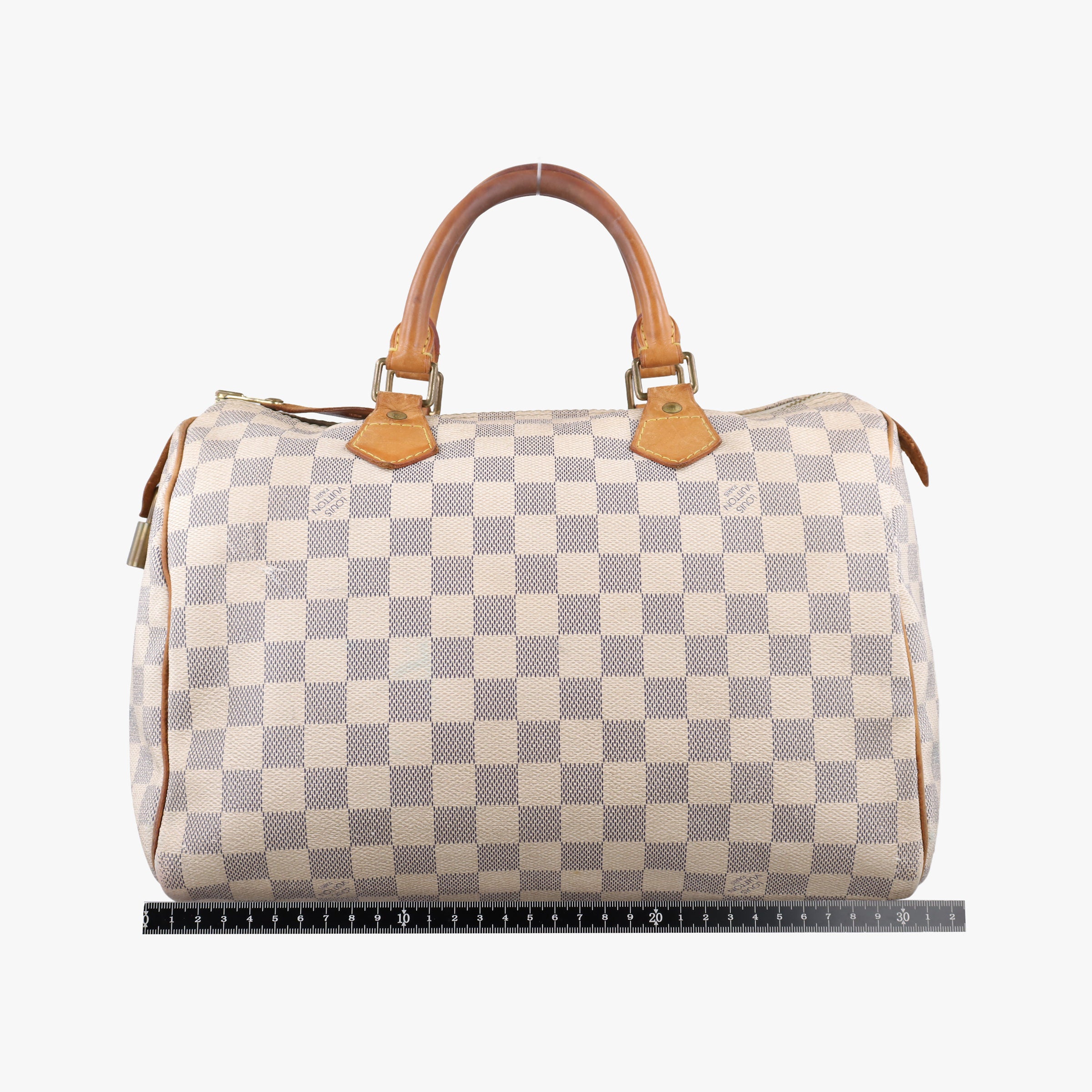 Pre-owned Louis Vuitton Speedy 30 AZUR Damier Canvas N41533 handbag | stylenewstar