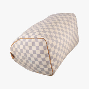 Pre-owned Louis Vuitton Speedy 30 AZUR Damier Canvas N41533 handbag | stylenewstar