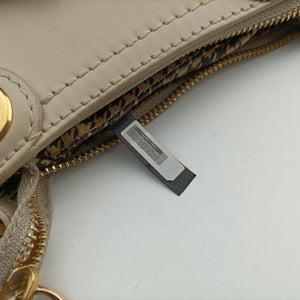 Pre-owned See By Chloe Sac joan Beige Leather  handbag | stylenewstar