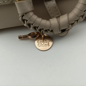 Pre-owned See By Chloe Sac joan Beige Leather  handbag | stylenewstar