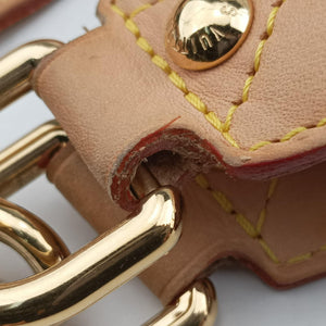 Pre-owned Louis Vuitton URSULA white Monogram Multicolor M40123 handbag | stylenewstar