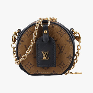 Pre-owned Louis Vuitton Mini Boite Chapeau Brown Monogram Reverse M68577 shoulderbag | stylenewstar