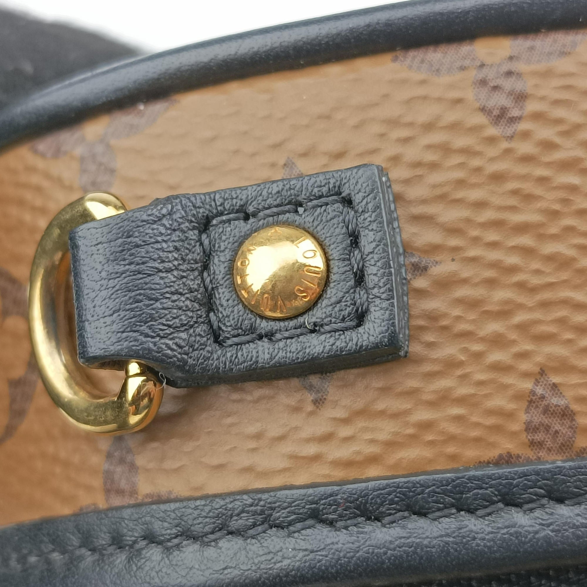 Pre-owned Louis Vuitton Mini Boite Chapeau Brown Monogram Reverse M68577 shoulderbag | stylenewstar
